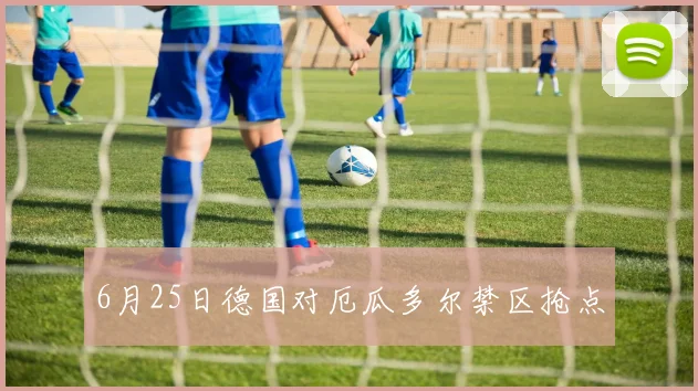 6月25日德国对厄瓜多尔禁区抢点