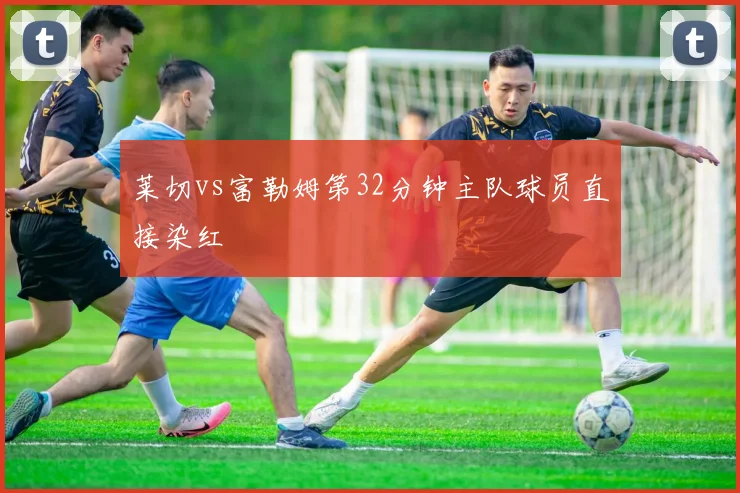 莱切vs富勒姆第32分钟主队球员直接染红
